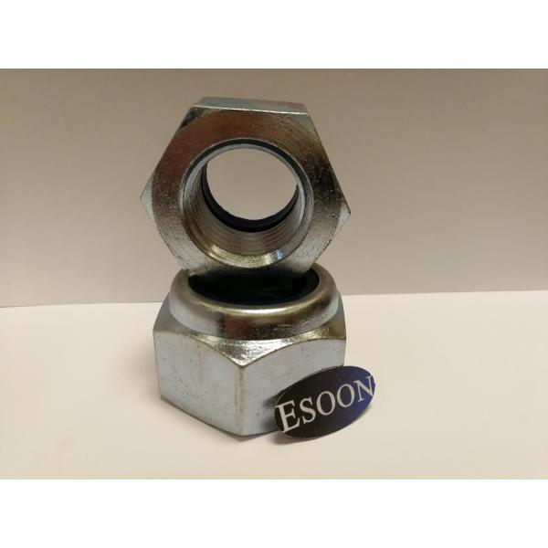 M48-3.0/M48-5.0 DIN 985 Class 8 Zinc Finish Steel Nylon Insert Lock Nut
