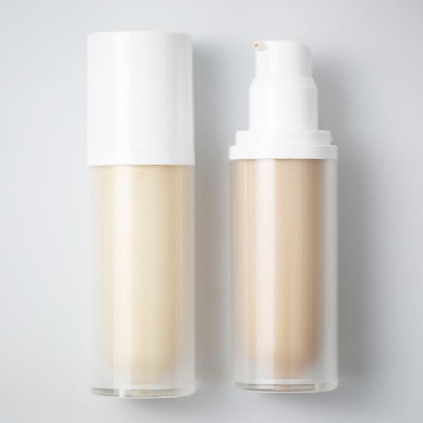 MOQ BAJO Muestra de alta calidad 40 colores Sin logotipo Piel natural Inmaculada Base líquida Cobertura completa Maquillaje a prueba de agua