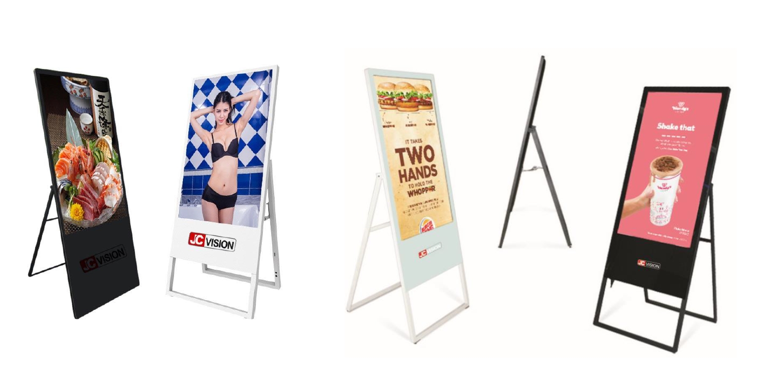 Signage 43inch крытый цифров показывает Multi пол языка стоя Signage цифров