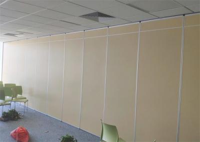 SONO Aluminium Frame Hanging Partition Walls , Openable Wooden Partition For Hall
