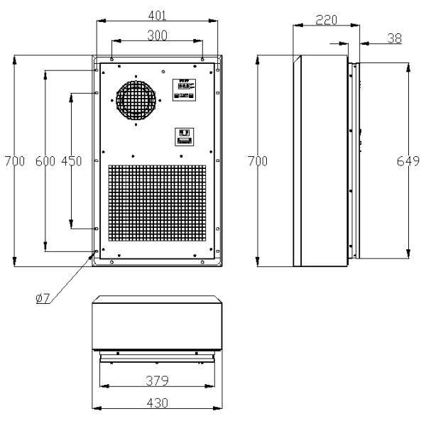 Протокол связи MODBUS RTU теплообменного аппарата RS485 приложения 48VDC 150W/K