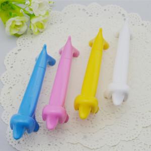 Factory New Design school Custom Advertising Cartoon Pen Plastic Promotional Ballpoint pen