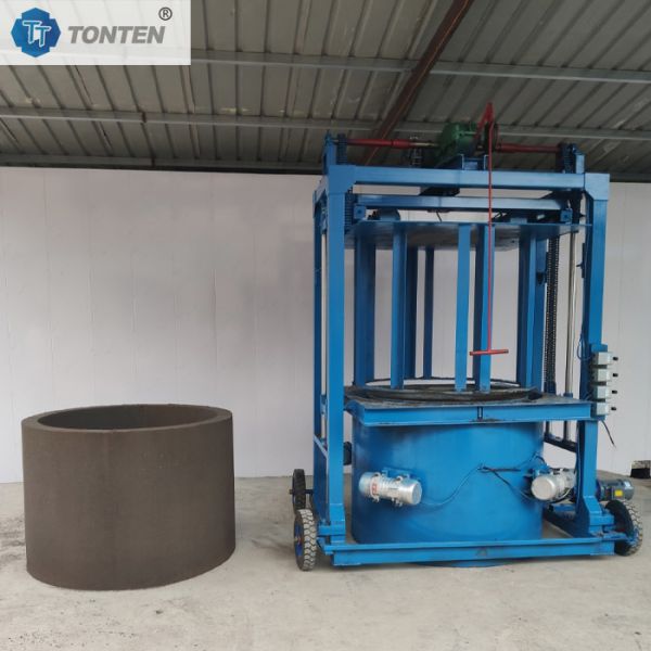 High Production Supply Concrete Precast Manhole Well Ring Machine