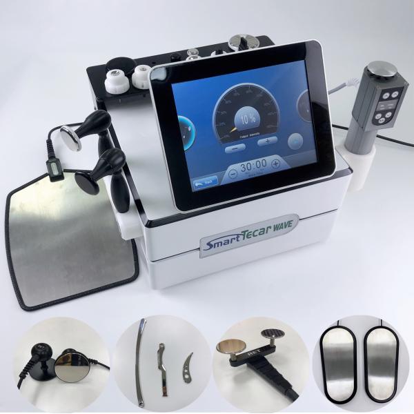 3 In 1 Tecar Diathermy EMS Shockwave Machine For Body Physiotherapy For Sport injury And Cellulite Effect