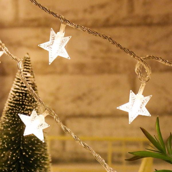 Star Christmas String Lights Plug in Led 8 Modes Fairy Lights with Remote for Bedroom Outdoor or Indoor Holiday Wedding Decor