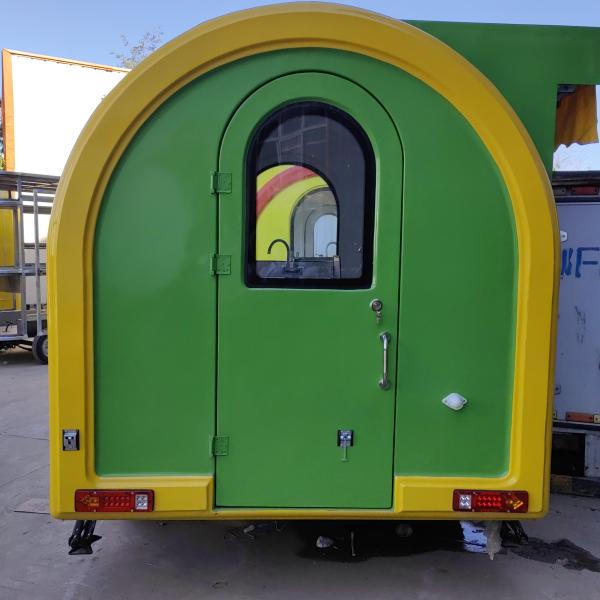 Продовольственный трейлер Кофе горячий пес Продовольственные тележки с полной кухней, Мобильный мороженое Продовольственный трейлер