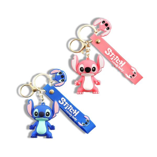 3D Soft Silicone Rubber Anime PVC Keychain Holder Personalized Full 3D BPA Free