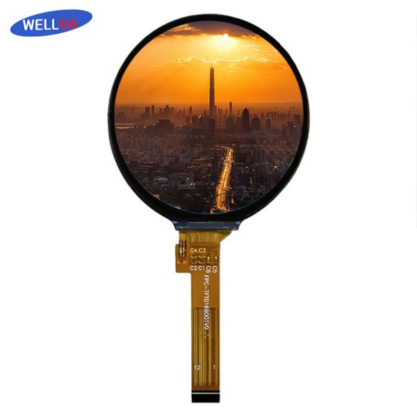 Испытайте исключительный визуальный качественный 1,6 дюйма вокруг дисплея LCD