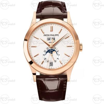 Patek Philippe 5396R Rose Gold Annual Calendar Moonphase Super Clone Luxury Watch Men Automatic
