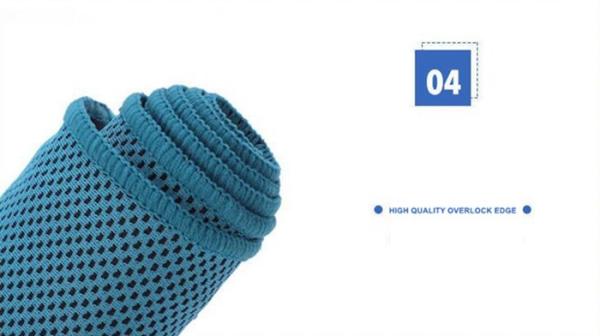 160gm 100 % Microfibre pour le refroidissement sportif