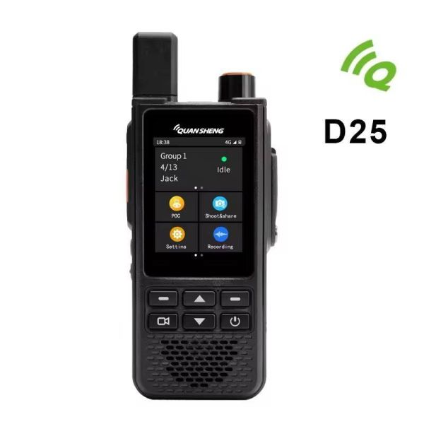 Quansheng D25 4G POC Handheld Walkie Talkie with 5000km Range for Long Distance Communication