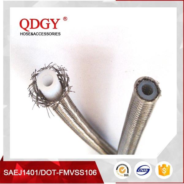 Stainless steel braided brake hose is widely used for any auto, motorcycle, racing cars, beach vehicles, ATV and Scooter