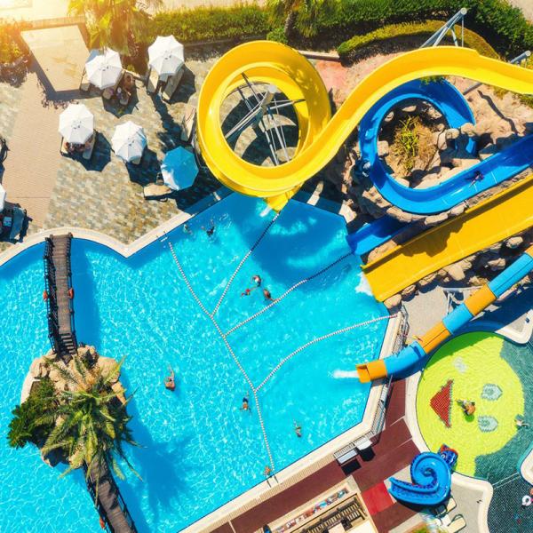 Hot Selling Pirate Ship Series Water Park Hotel Pool Resort Poolside Kids and Adult Wholesale