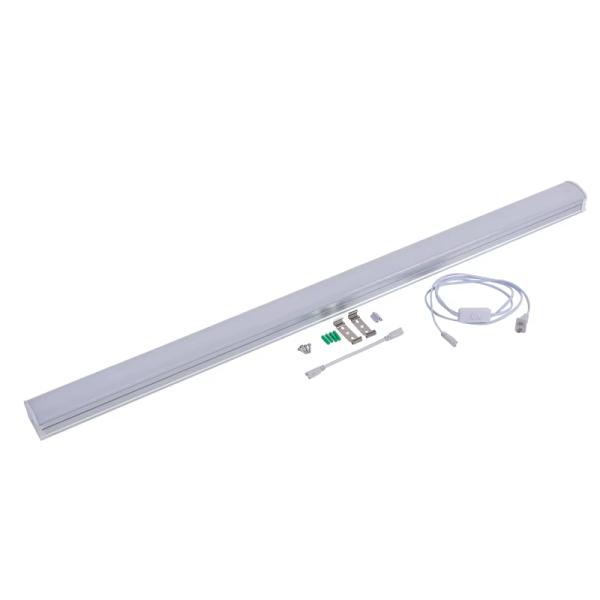 LED Light Source T5 Integrated 18w 1800lm 4ft Shop Linear Light with 2-