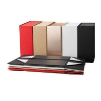 Caixas de presente de cartão folhável de grande porte Laminado brilhante Impressão CMYK