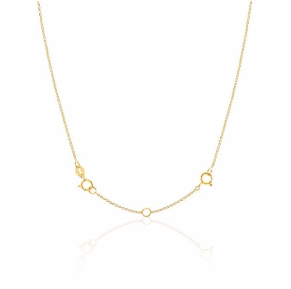 Gold Plated 925 Sterling Silver Bracelet and Necklace Chain Extender for Anniversary