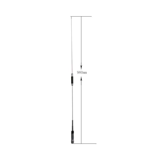 Stainless Steel Indoor 3.0/5.5dBi Am Fm Cb 433mhz Antenna Omni Directional