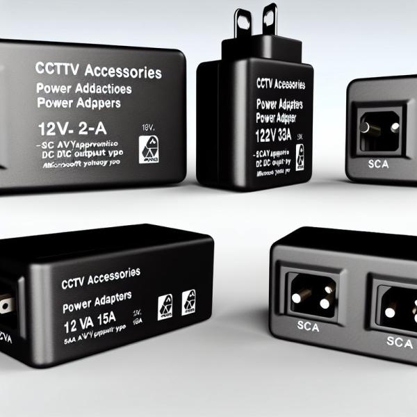 CCTV Accessories Power Adapter 12V 2A 3A 5A 10A with SAA Approval and DC Output Type