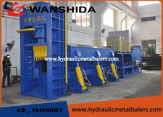 20-30 Tons/H Hydraulic Baler Shear 7000x2950x810mm Hydraulic Scrap Shear 290KW