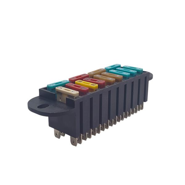 4 Plus 9 Dual Way Blade Fuse Holder Block Clip Fuse Box 46.3722 For AvtoVAZ Lada 2016 Car Automotive Automobile