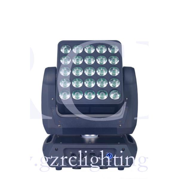 25x12w quad color 4 in 1 rgbw led matrix Pixel moving head light for sale