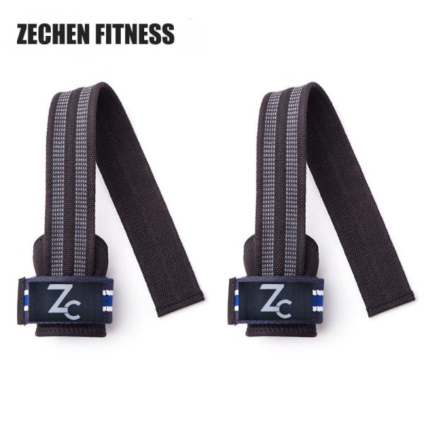 38mm WeightLifting Wrist Straps Non Slip Silicone Grip Neoprene Support