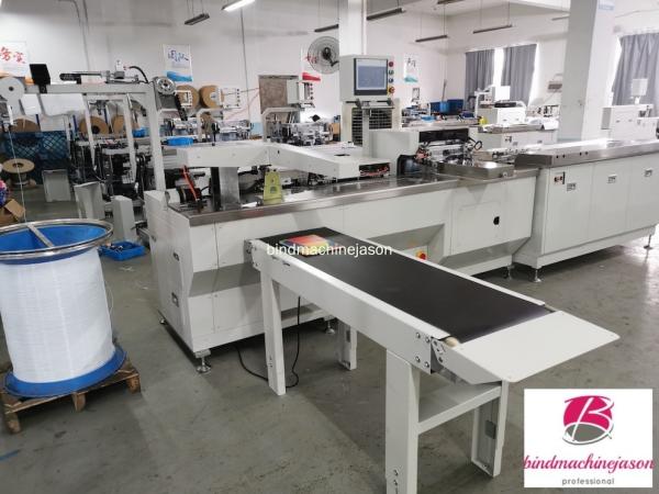 Automatic spiral binding machine PBS420 with hole punching and coil lock function