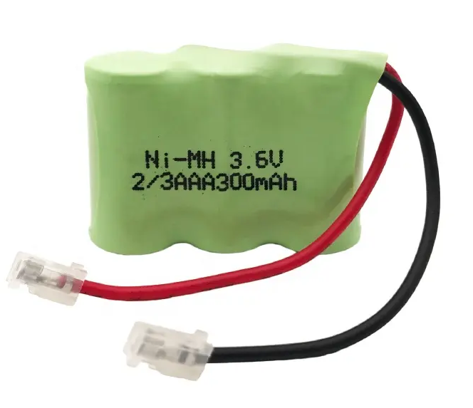Перезаряжаемые размер блоков батарей 500Cycles 2AAA 3AAA Ni Mh 3.6V 300mAh