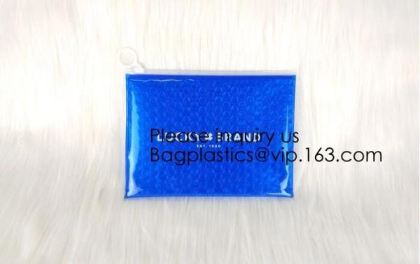 Colored PVC Film Bubble Bag/Special PVC k Bubble Bag/New Material Bubble Mailer With Zipper, bagease, bagplastics
