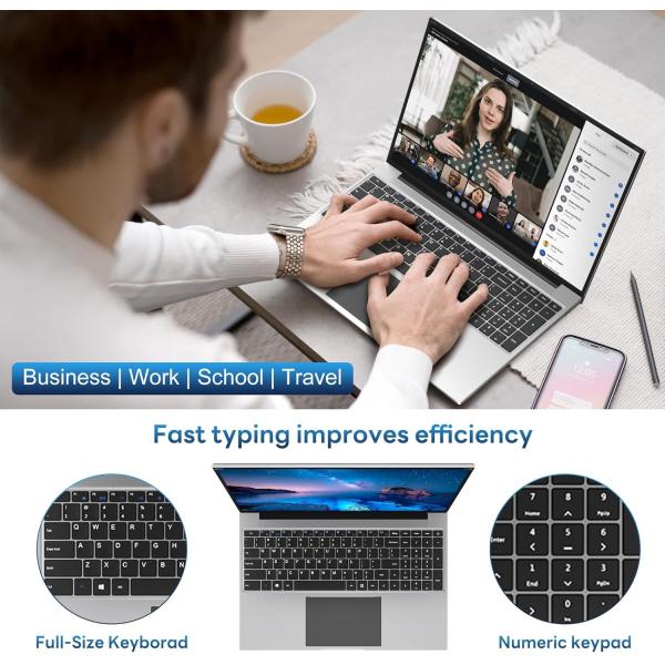 16GB RAM 1152GB Storage 16 Inch Laptop Computer FHD Display N95 CPU 38WH Battery