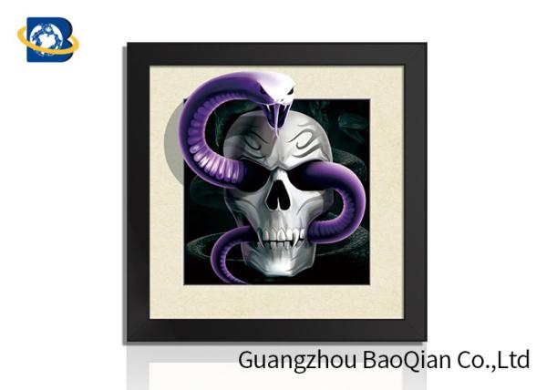 Lenticular 5D Pictures UV CMYK Printing Anti - Scratch For Office / Galary Decoration