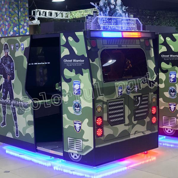 Версия шкафа 250W аркады стрельбы воина призрака двуязычная