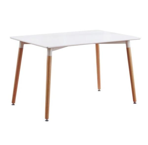 Nordic solid wood dining table and chair combination modern contracted west table household table