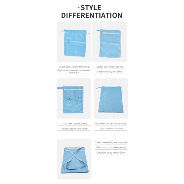 Autoclavable Pocket Anti Static ESD Bag For Cleanroom 20g