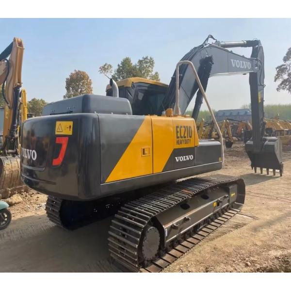 Vollvo 210D de segunda mão de 123 kW de potência com motor Vollvo D5E 22800kg Em bom estado