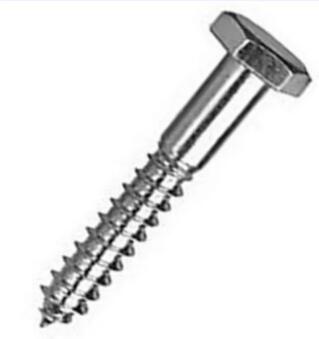 Stainless Steel SS304 Pan Head Screw DIN95 Inch Slotted Raised Countersunk Head Wood Tapping Screws