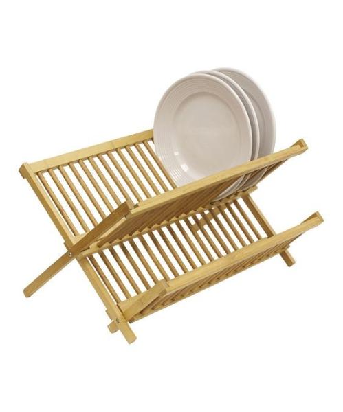best selling premium bamboo dish drying rack