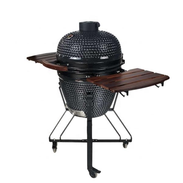 KIMSTONE 21inch Kamado Grill Outdoor Kitchen Midium China Keramik Kamado Pizza Oven Forno Charcoal Barbecue Grill Parrillera