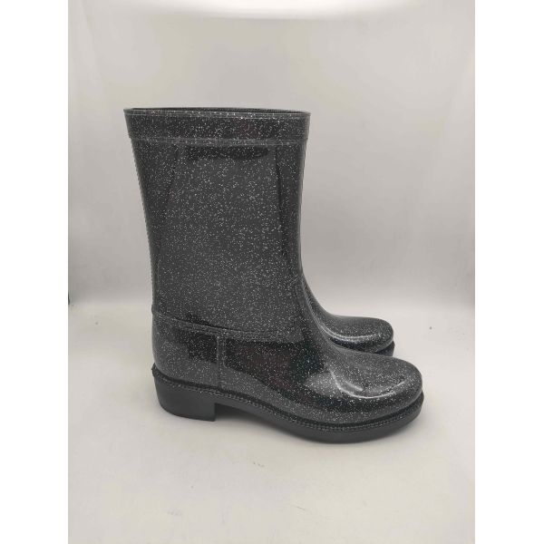 Logo OEM Bottes de pluie pour femmes Bottes de taille moyenne pour femmes Confortable