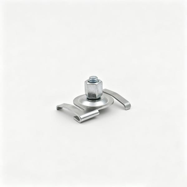 Adjustable Screw T Bar Twist Gripper Ceiling Grid Clamp T Clip Track Cable Holding Component For Ceiling Light Fixture
