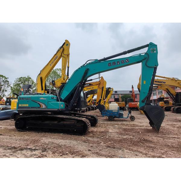 Used Kobelco SK200-8 Excavator Japan Made Hydraulic Crawler Excellent Condition Construction Equipment 2023Year Cheap Sale