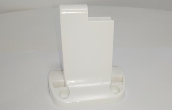 OEM ODM QMP Ivory White Plastic Router Case Bracket PC ABS