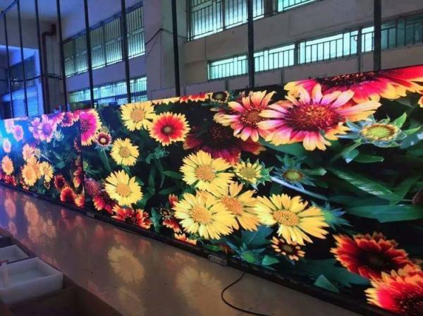 HD Led Outdoor Advertising Screens P4.81 1M X 0.5M With Die Casting Aluminum Panel