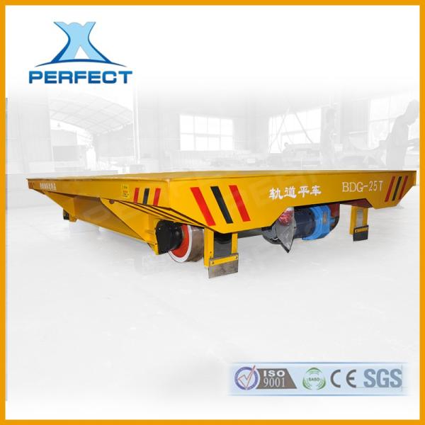 Heavy Load Industrial Battery Powered Wagon On Rail Customized 30t