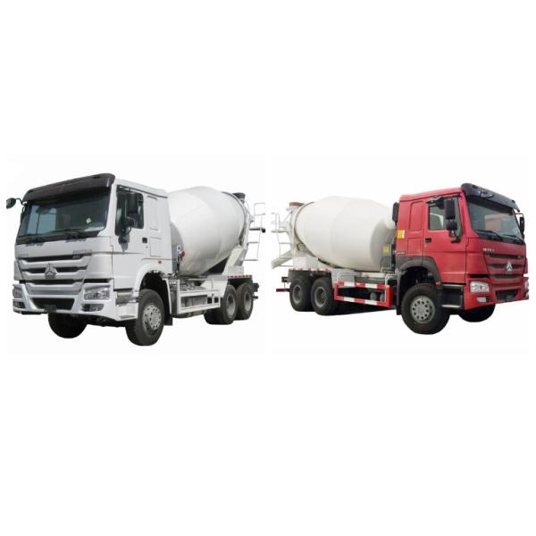 Heavy Duty HOWO Concrete Mixer Truck  6X4 10 Wheels 10cbm Concrete Mixer Drum 10M3