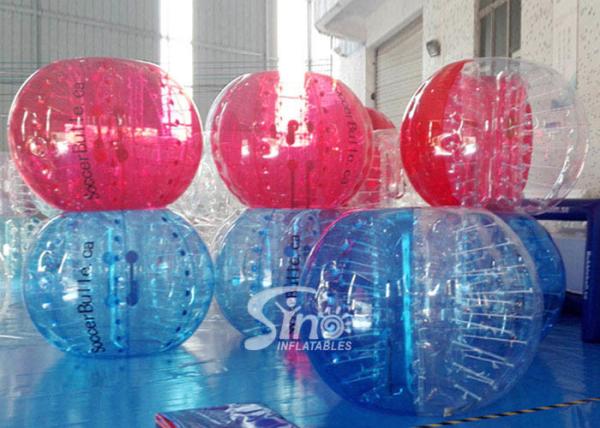 Os bens caçoam a bola de futebol inflável do zorb dos adultos TPU de N para jogos de futebol de jogo exteriores