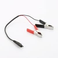 Cable de carregamento de corrente contínua personalizado com algodão crocodilo arnês de arame de clipe