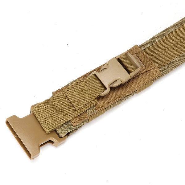 Nylon Quick Release Buckle Military Belt for Tactical Outdoor Use