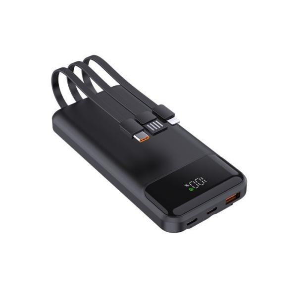 10000mAh Fast Charger Power Bank Portable 22.5W Power Bank With Digital Display