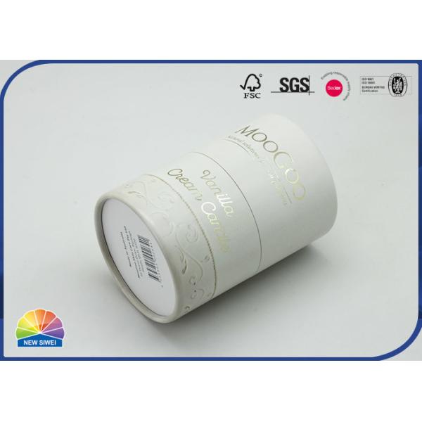 蝋燭の包装に白いボール紙 シリンダー管の熱い押すこと